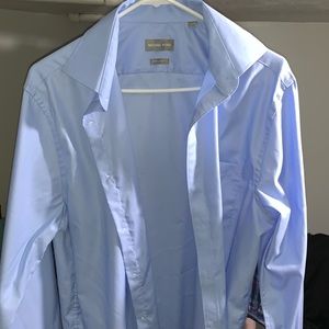 Light Blue Michael Kors Dress Shirt